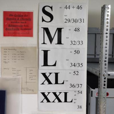 Sortierrraum Herren 1